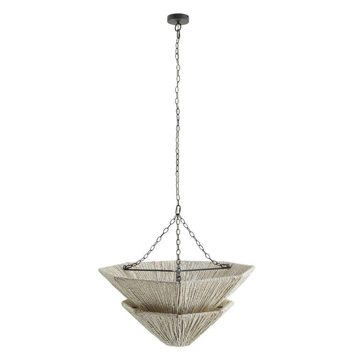 Arteriors DMS13 Chandelier, Light Gray Stained