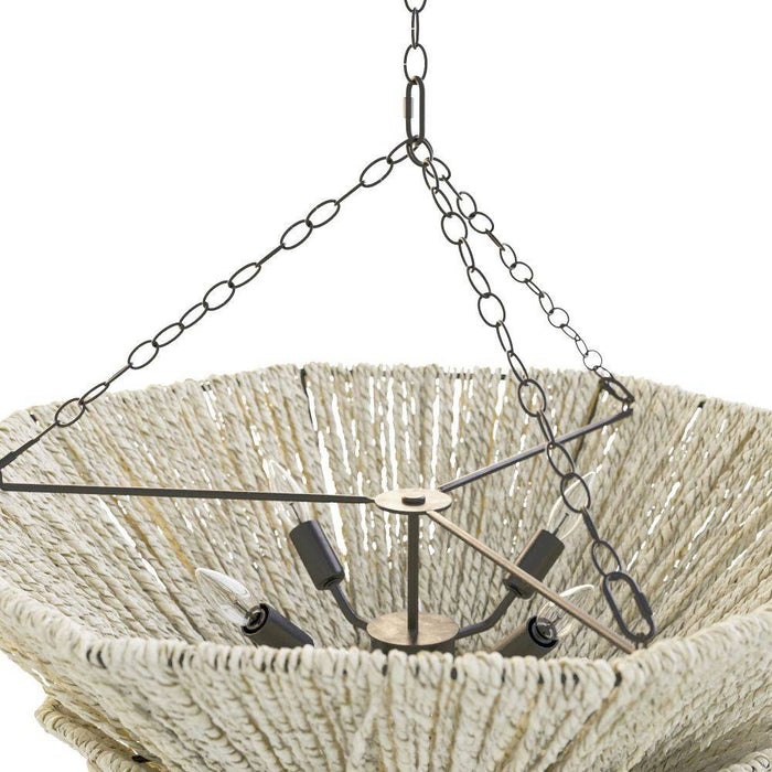 Arteriors DMS13 Chandelier, Light Gray Stained