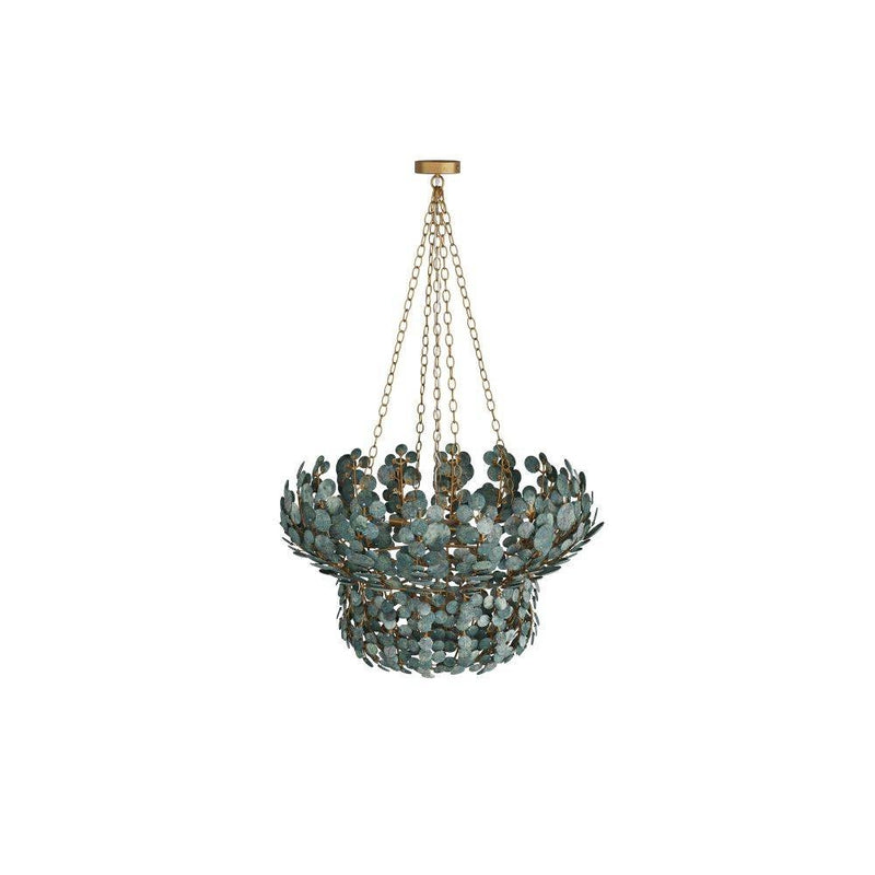 Arteriors DMS14 Chandelier, EucalyptusÃÂ Coconut Shell