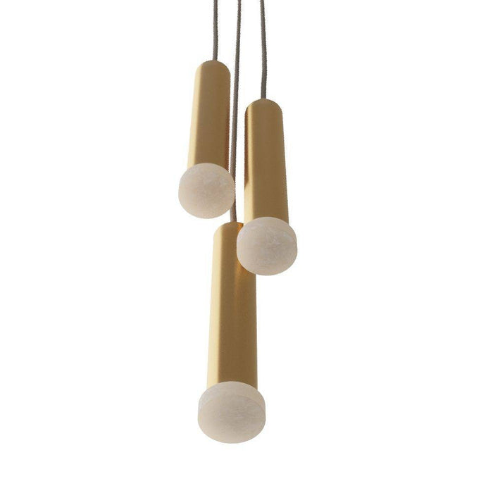 Arteriors DPC08 Pendant, Antique Brass