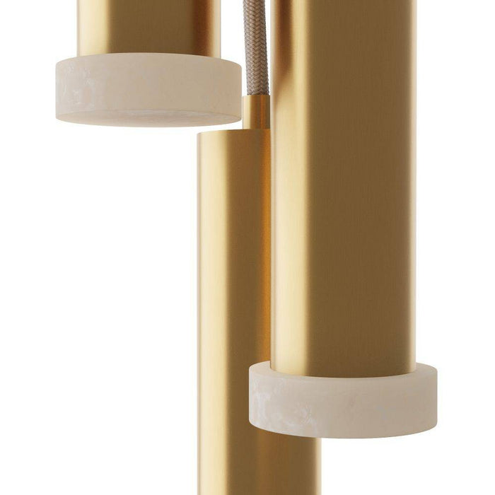 Arteriors DPC08 Pendant, Antique Brass