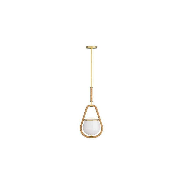 Arteriors DPC12 Pendant, Antique Brass
