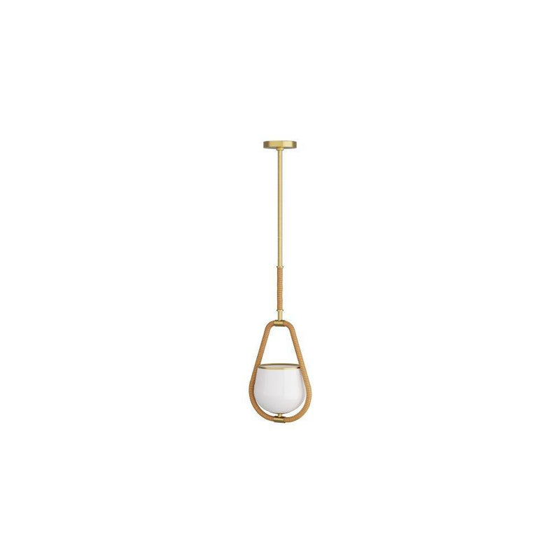 Arteriors DPC12 Pendant, Antique Brass
