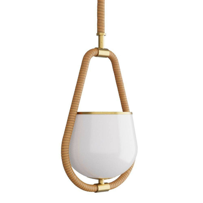 Arteriors DPC12 Pendant, Antique Brass