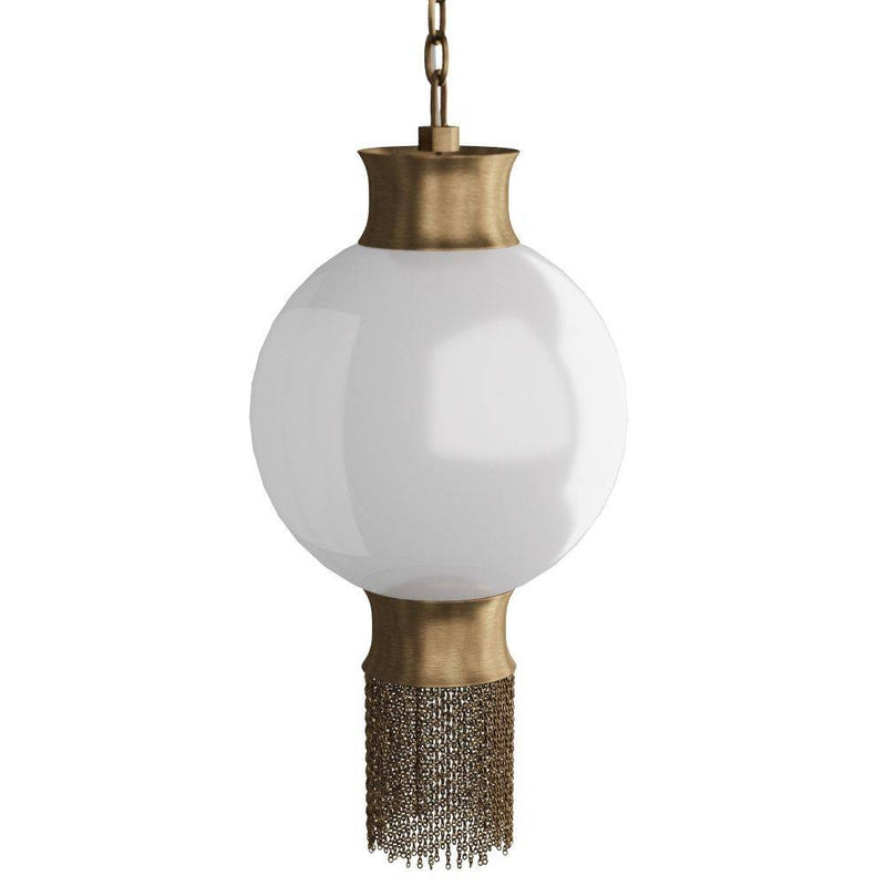Arteriors DPI03 Pendant, Antique Brass