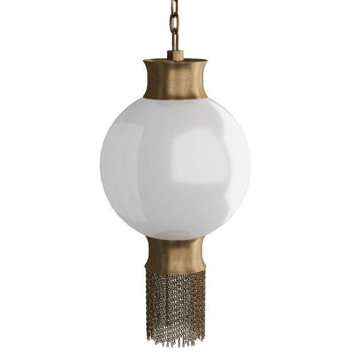 Arteriors DPI03 Pendant, Antique Brass