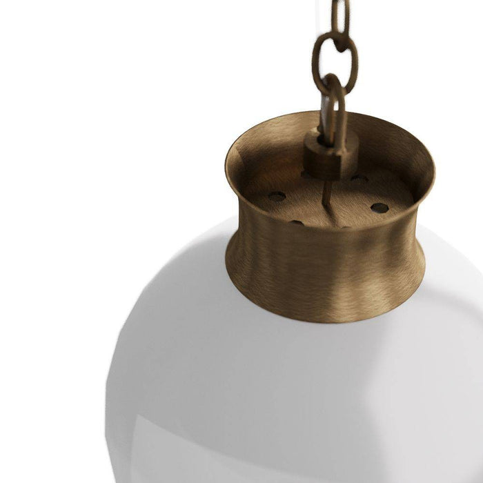 Arteriors DPI03 Pendant, Antique Brass