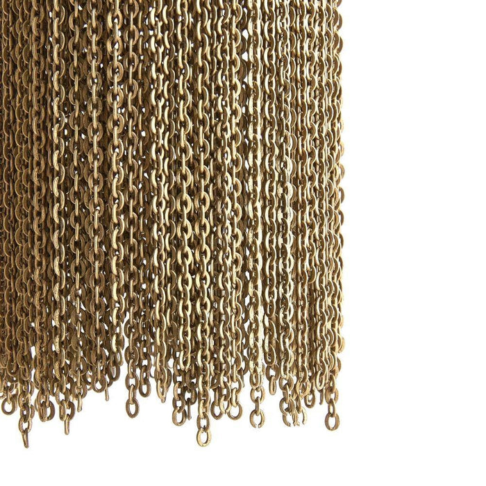 Arteriors DPI03 Pendant, Antique Brass