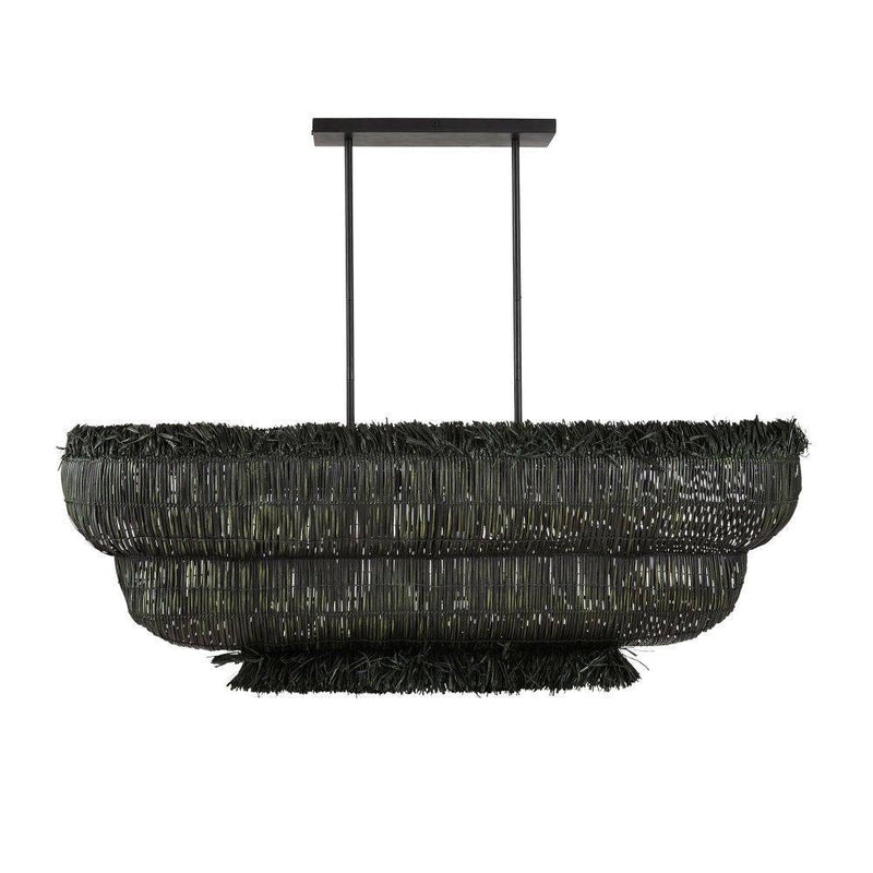 Arteriors DRS03 Chandelier, Dark Gray Stained