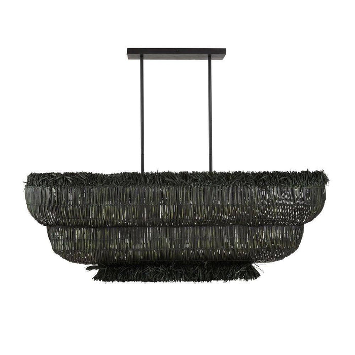 Arteriors DRS03 Chandelier, Dark Gray Stained