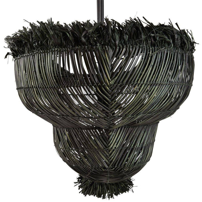 Arteriors DRS03 Chandelier, Dark Gray Stained