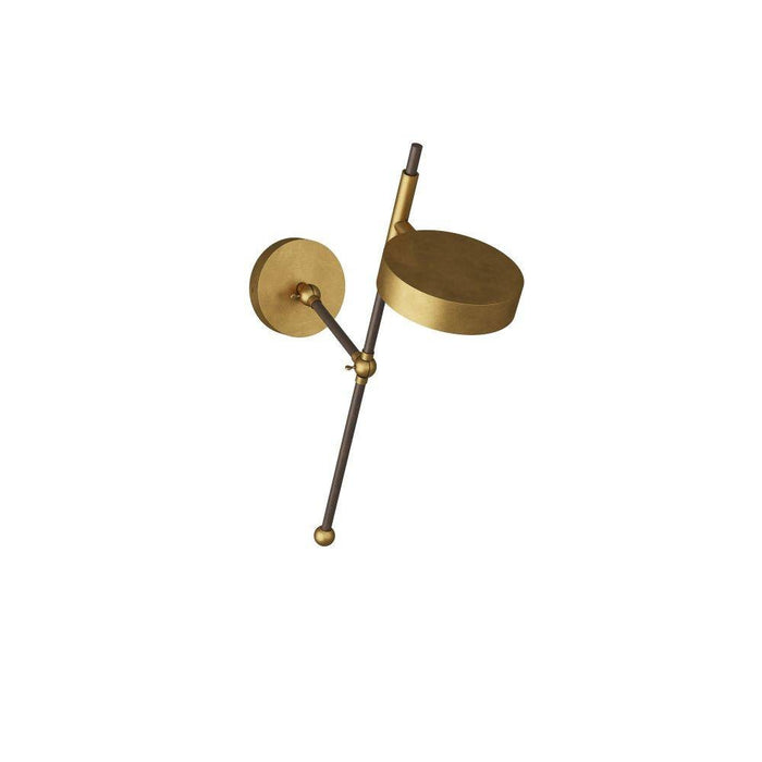 Arteriors DWC24 Wall Sconce, Antique Brass