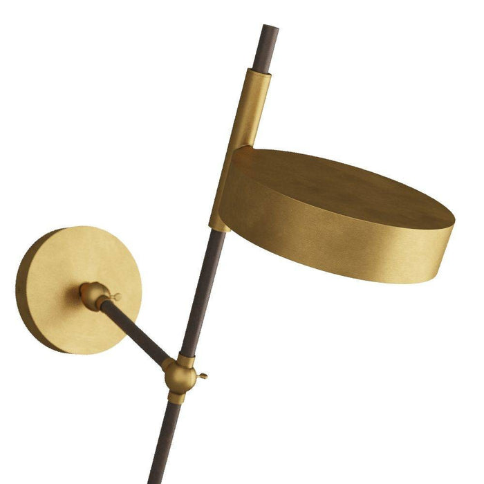 Arteriors DWC24 Wall Sconce, Antique Brass