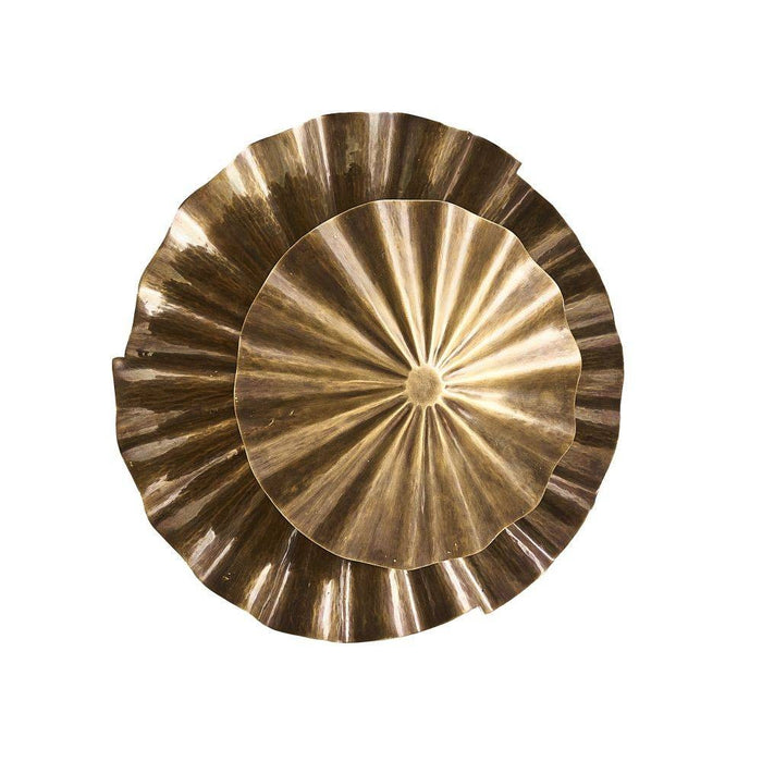 Arteriors DWI06 Wall Sconce, Vintage Brass