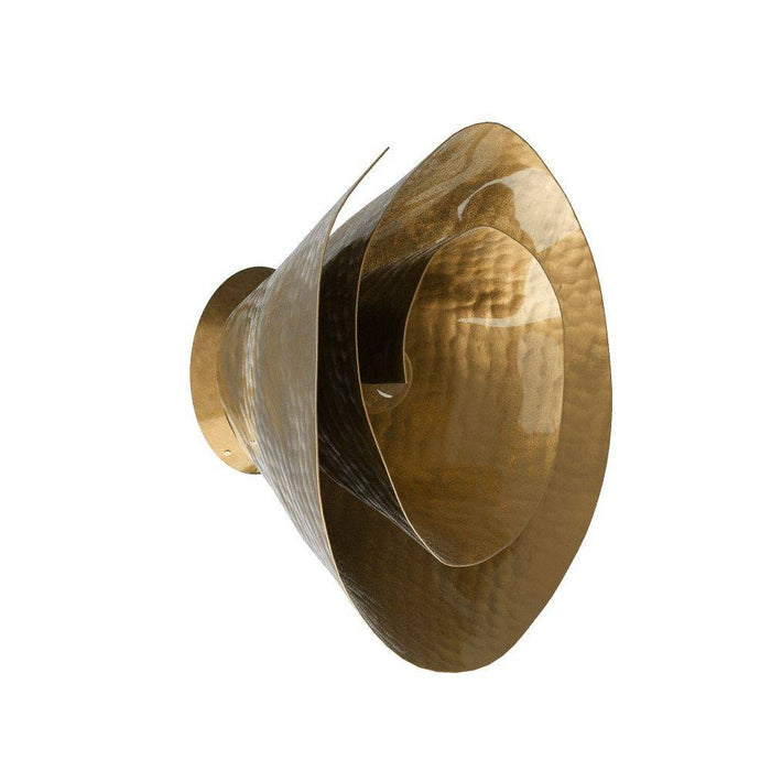 Arteriors DWI07 Wall Sconce/Ceiling Mount, Vintage Brass
