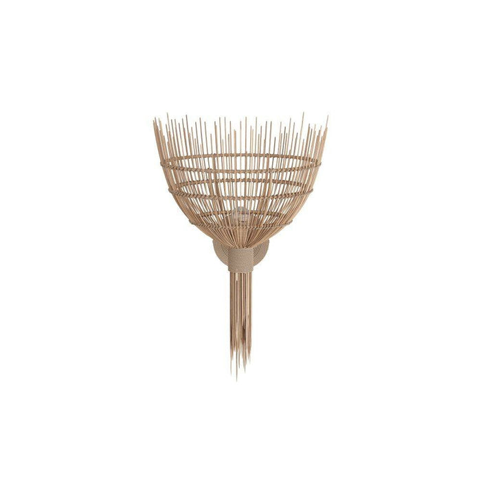 Arteriors DWS03 Wall Sconce, Natural Coco Midrib