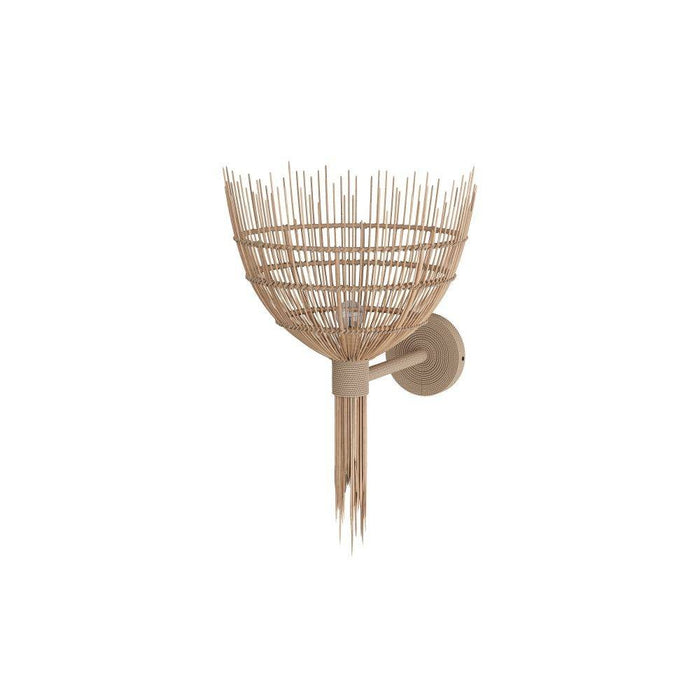 Arteriors DWS03 Wall Sconce, Natural Coco Midrib