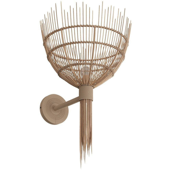 Arteriors DWS03 Wall Sconce, Natural Coco Midrib