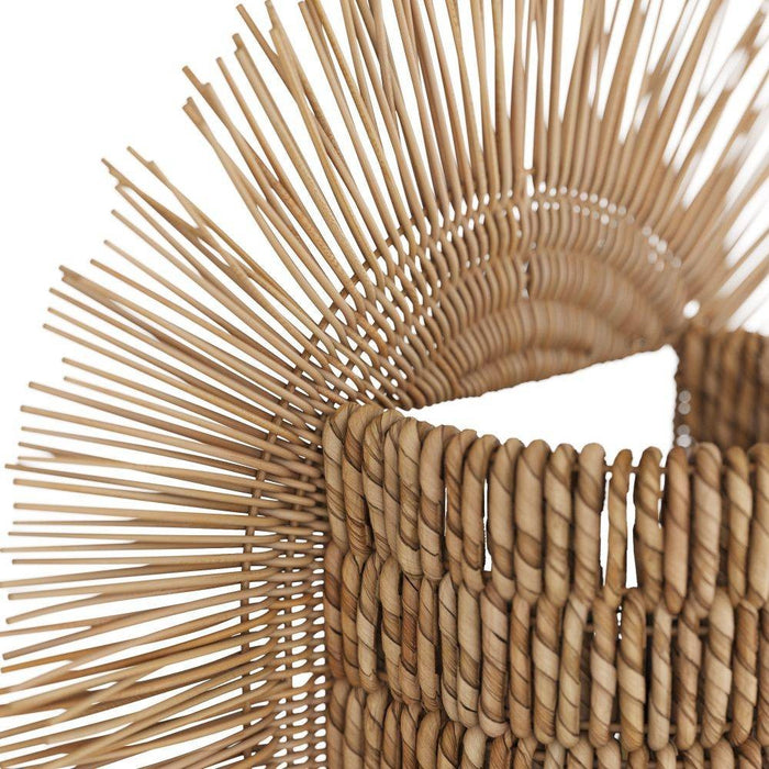 Arteriors DWS04 Wall Sconce, Natural Coco Midrib