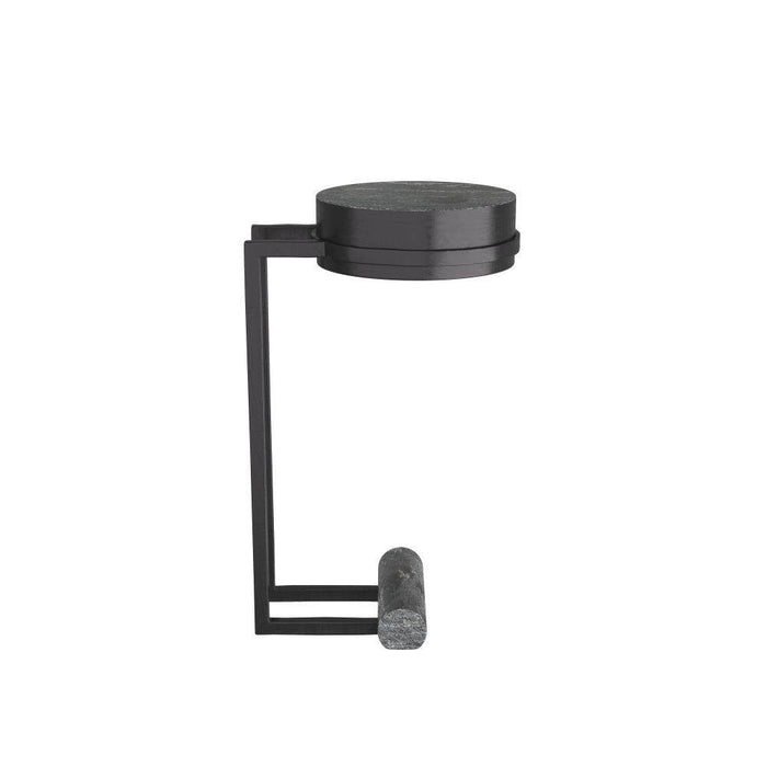 Arteriors FAI07 Drink Table, Blackened Iron