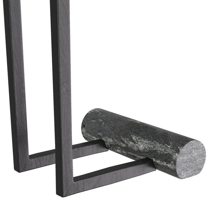 Arteriors FAI07 Drink Table, Blackened Iron