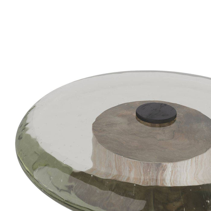 Arteriors FAI11 Accent Table, Washed Tobacco