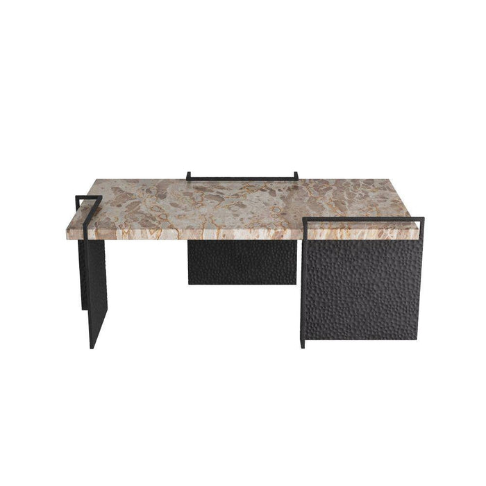 Arteriors FCI09 Cocktail Table, Blackened Iron