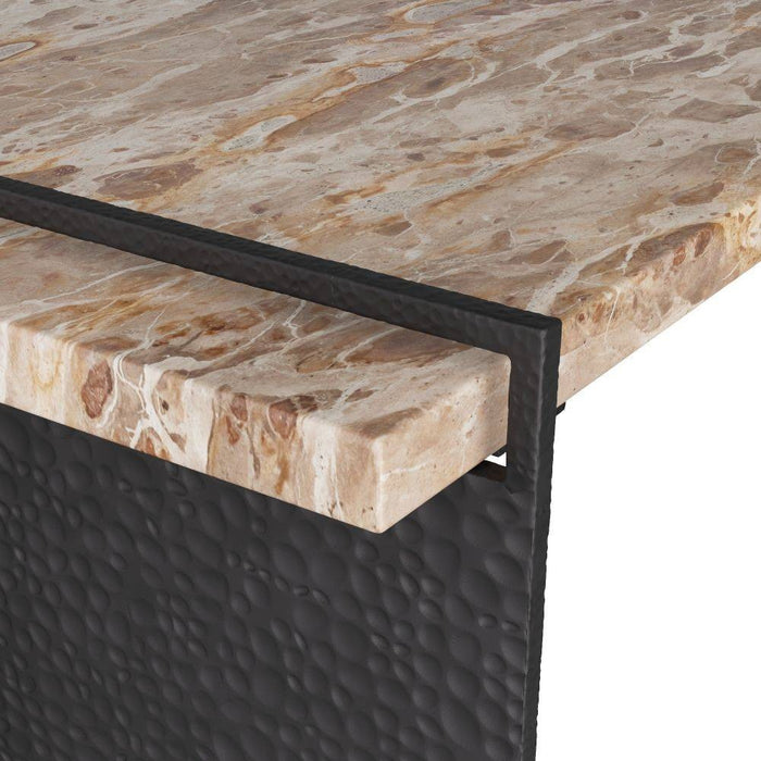 Arteriors FCI09 Cocktail Table, Blackened Iron
