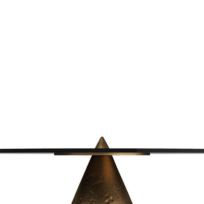 Arteriors FCI11 Coffee Table, Antique Brass