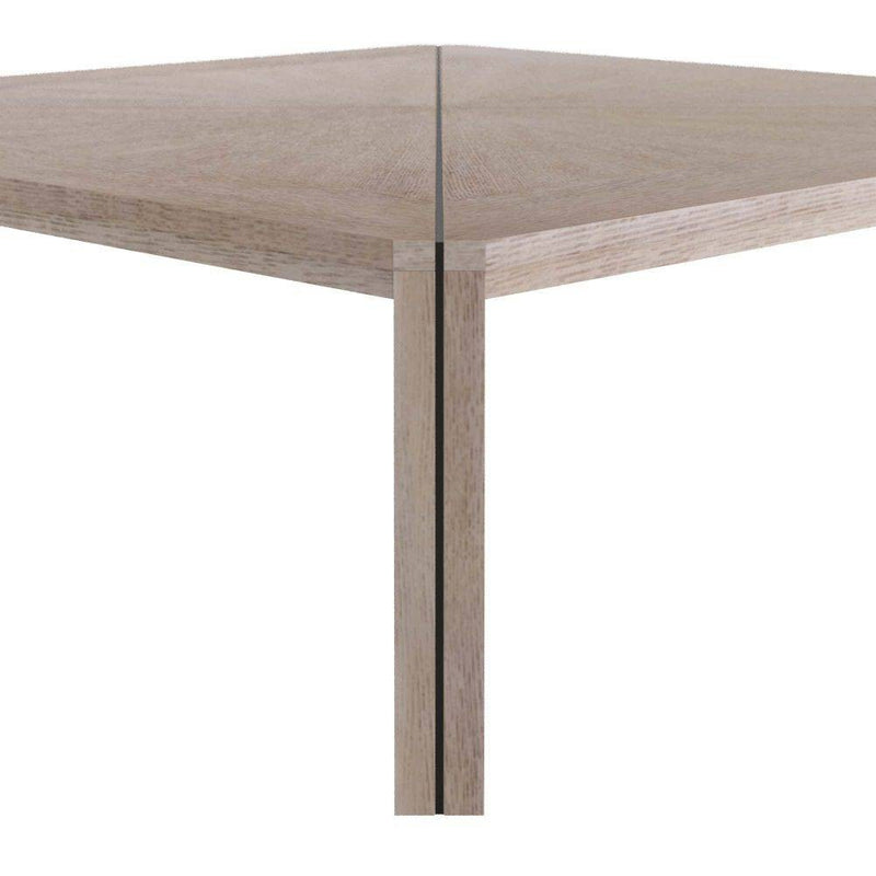 Arteriors FCS02 Cocktail Table, Smoke Oak/Antique Iron