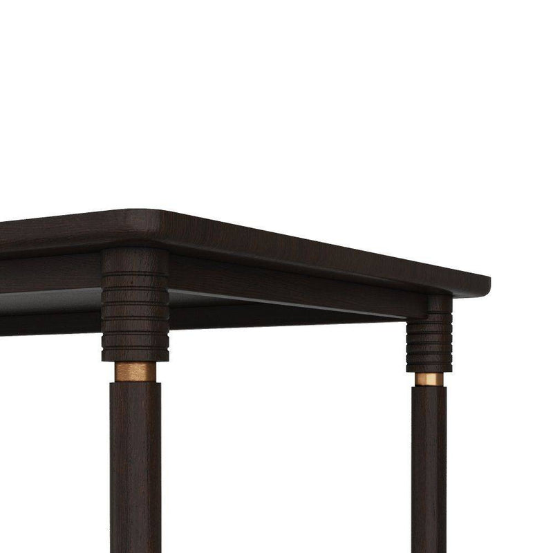 Arteriors FDS09 Dining Table, Umber