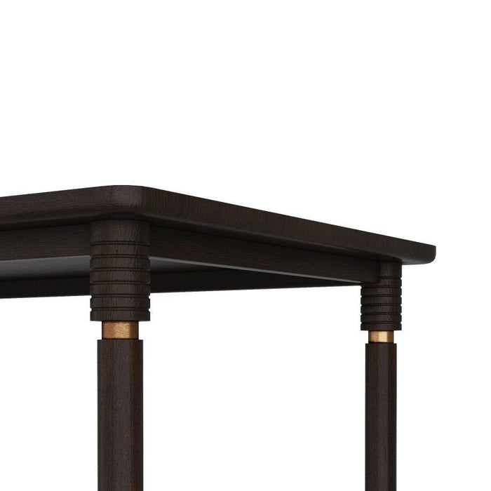 Arteriors FDS09 Dining Table, Umber