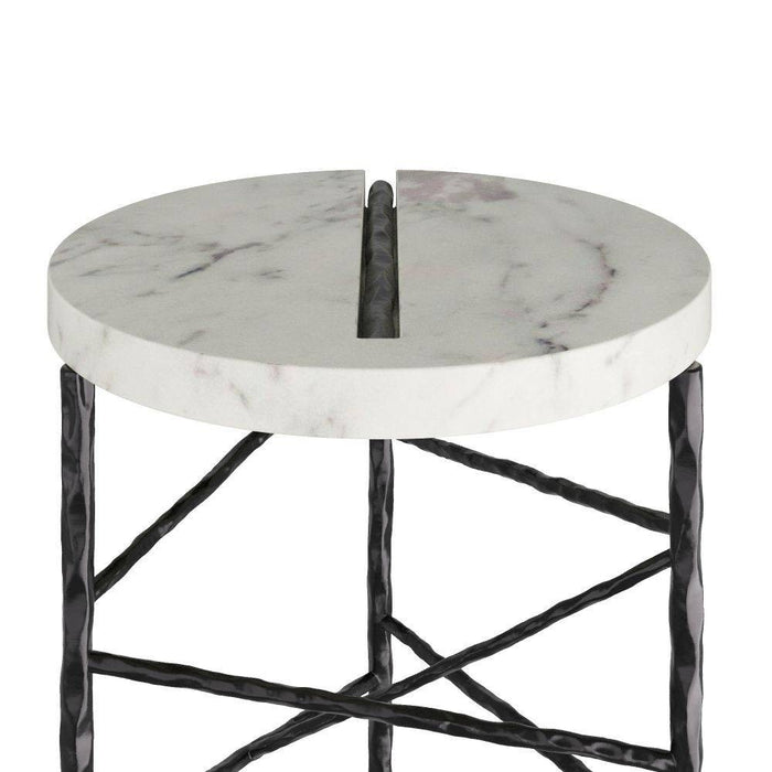 Arteriors FEI16 End Table, Blackened Iron