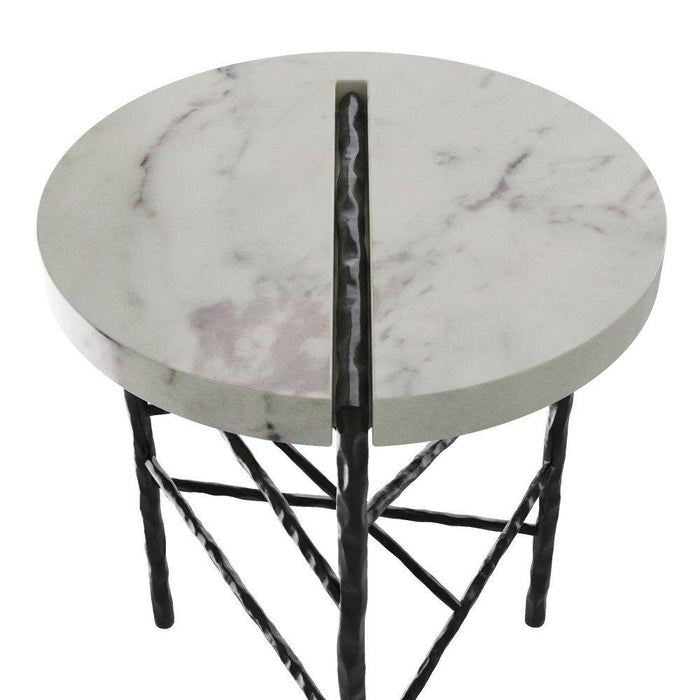 Arteriors FEI16 End Table, Blackened Iron