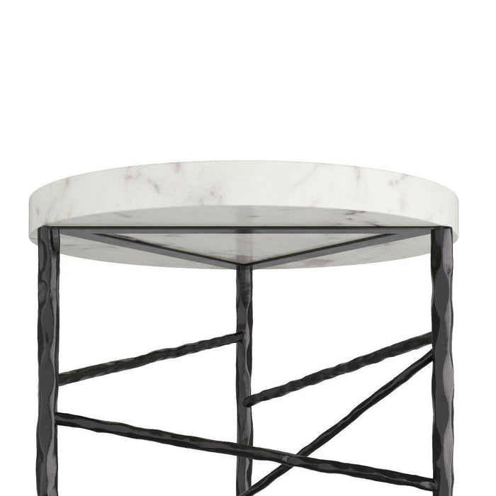 Arteriors FEI16 End Table, Blackened Iron