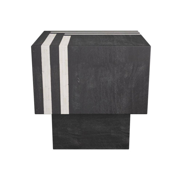 Arteriors FEI19 End Table, Ebony