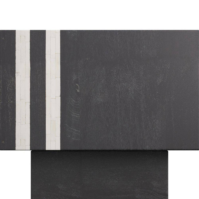 Arteriors FEI19 End Table, Ebony