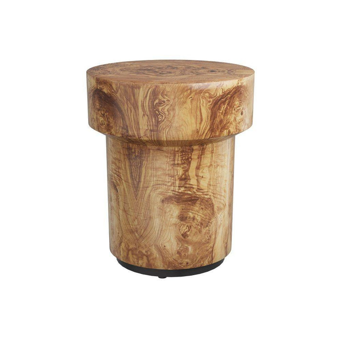 Arteriors FES07 End Table, Blonde Burl