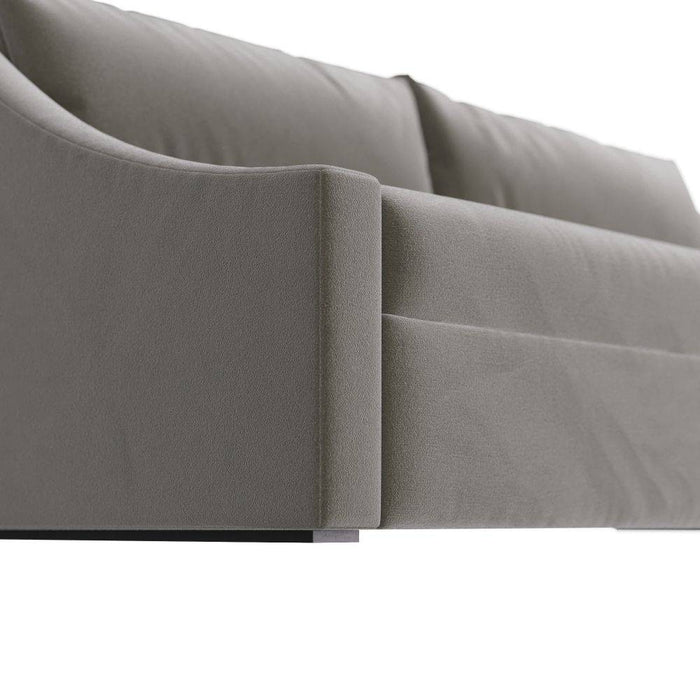 Arteriors FFU02 Sofa, Flint Velvet
