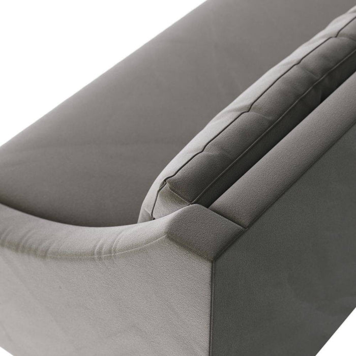 Arteriors FFU02 Sofa, Flint Velvet