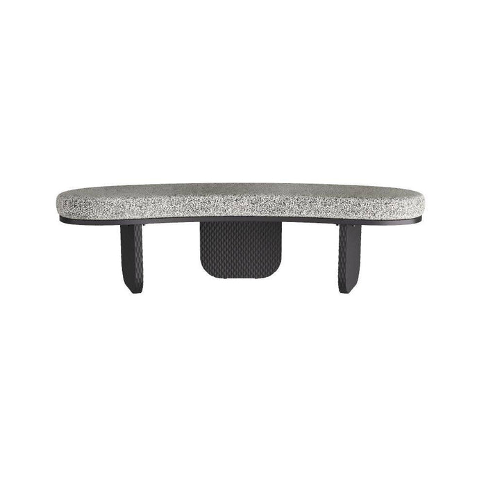 Arteriors FHI05 Bench, Pitch Texture