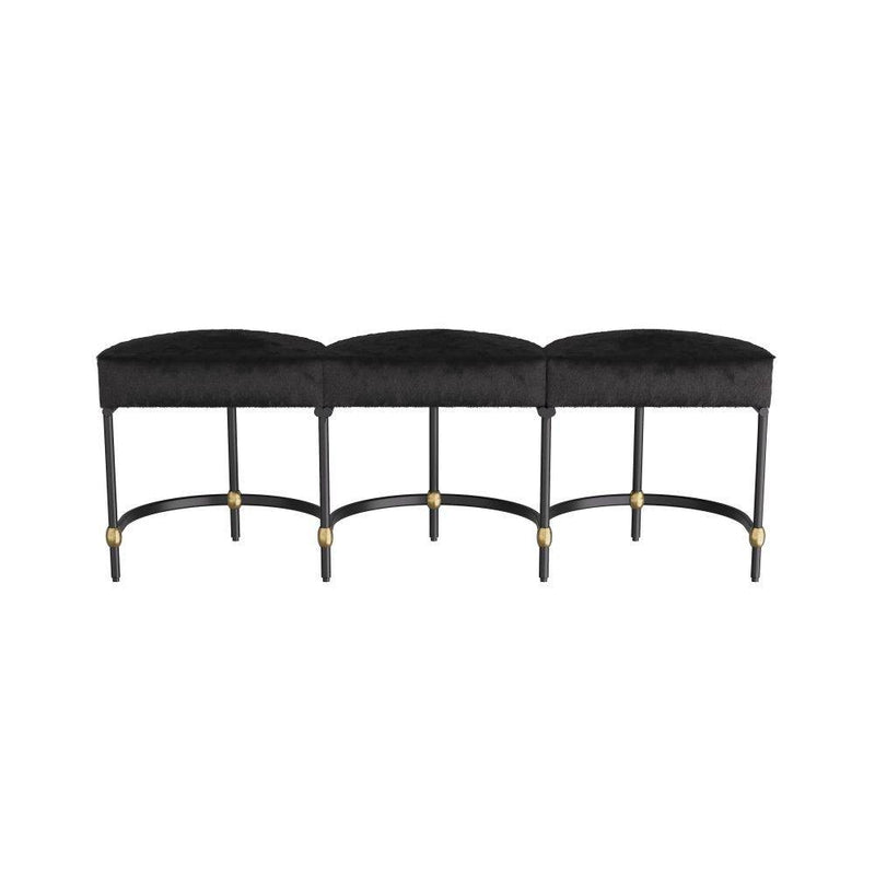 Arteriors FHI08 Bench, Blackened Bronze