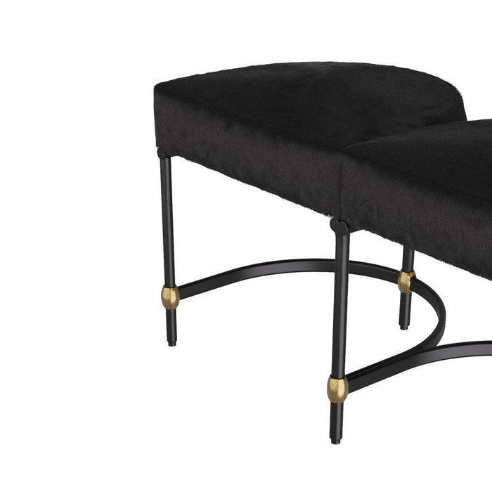 Arteriors FHI08 Bench, Blackened Bronze