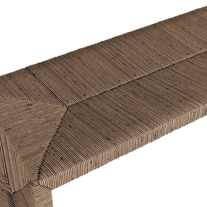 Arteriors FHS01 Bench, Black Wash