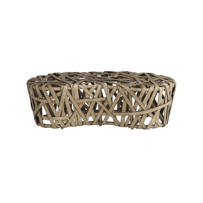 Arteriors FHS02 Bench, Palm Gray