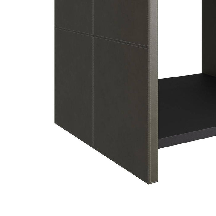Arteriors FII04 Side Table, Graphite