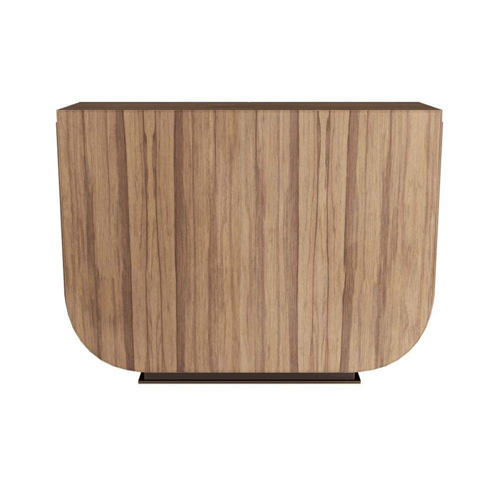 Arteriors FNS06 Cabinet, Chateau Gray Ofram Veneer/Bronze
