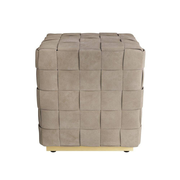 Arteriors FOI11 Ottoman, Dove
