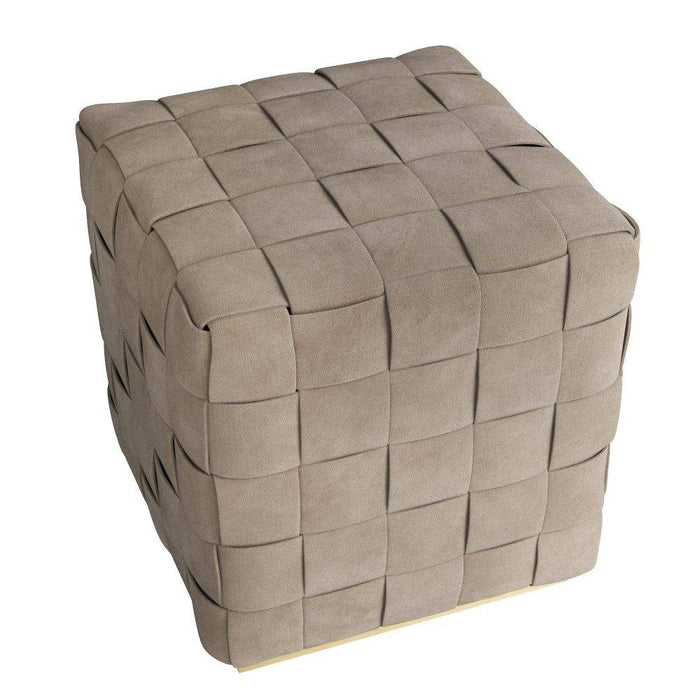 Arteriors FOI11 Ottoman, Dove