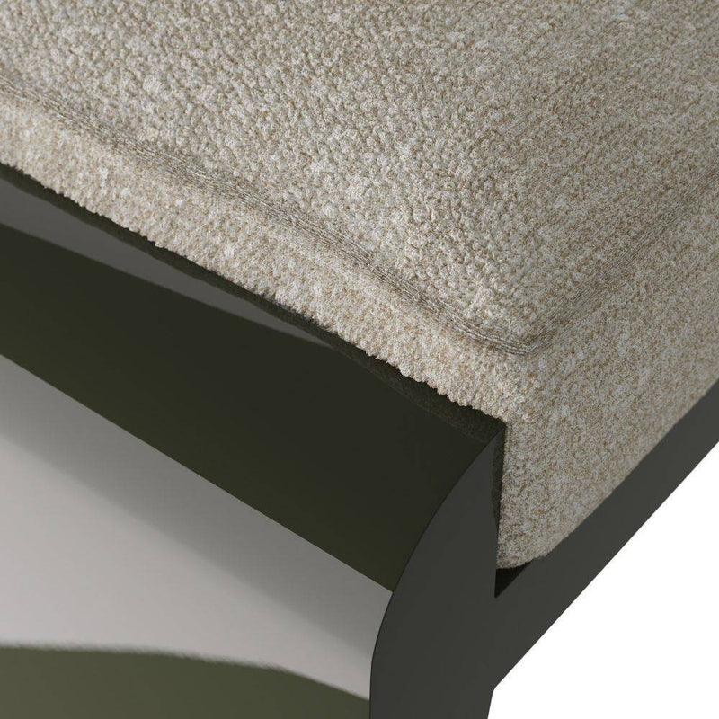 Arteriors FOS01 Ottoman, Cloud Boucle